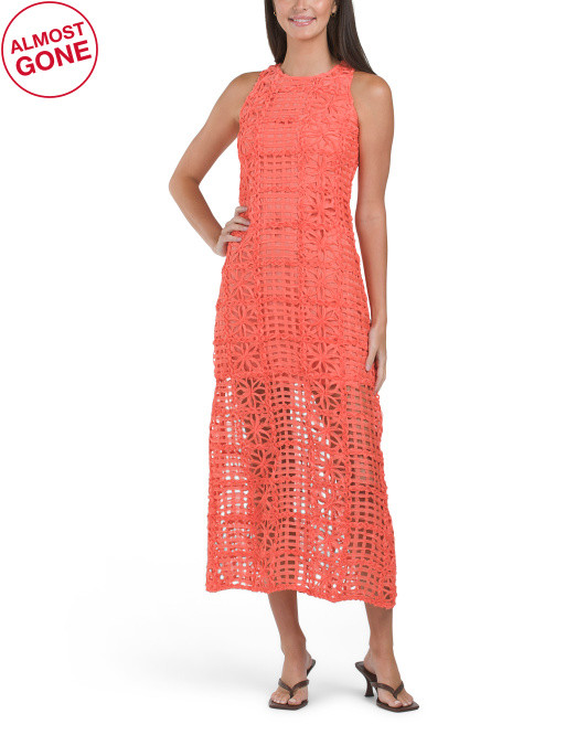 Textured Sleeveless Maxi Dress | TJ Maxx