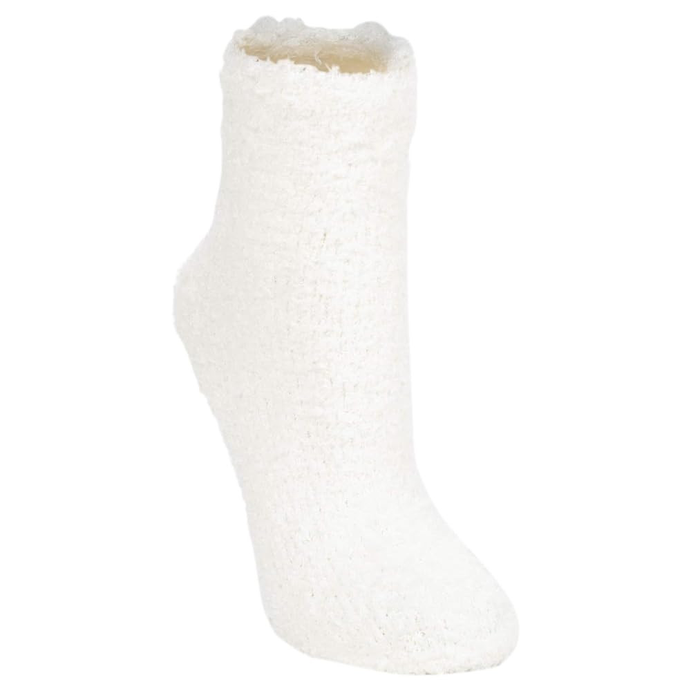 World's Softest Ultra-Soft Knit Comfort Quarter Length Cozy Socks with Grippers | Amazon (US)