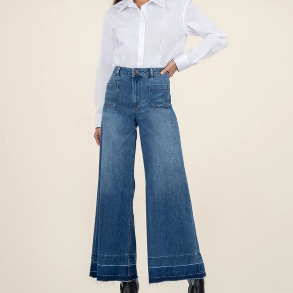 Kut from the Kloth Goldie High Rise Super Flare Size 12 NEW | Poshmark