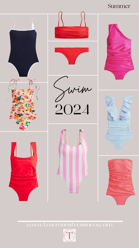 Get ready for summer! I love swimsuits from J. CREW. Very high quality. 

#LTKSeasonal #LTKSwim #LTKTravel