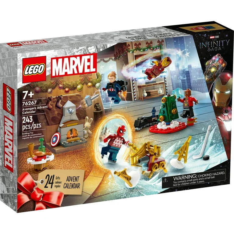 LEGO Marvel Avengers 2023 Advent Calendar 76267 Holiday Countdown Playset with Daily Collectible ... | Walmart (US)
