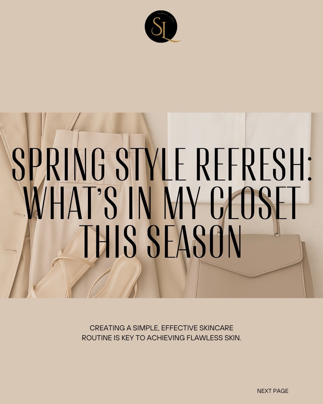 Spring closet, refreshed.
These are the elevated staples I’m reaching for to keep my spring style intentional, effortless, and luxe for less.

From crisp white blouses to structured trenches and versatile accessories, these pieces mix and match easily for chic, polished outfits—every day.

💾 Save this post as you refresh your wardrobe!


#SpringStyle #ClosetRefresh #LuxeForLess #AffordableLuxury #SimpliLuxeStyle #CapsuleWardrobe #ChicAndLuxe #StyleOnABudget #HighLowFashion #LTKSpring #LTKFinds


#LTKOver40 #LTKSeasonal #LTKWorkwear