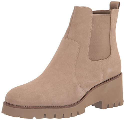 Blondo Women's Destin Waterproof Fashion Boot, Sand Suede, 9.5 | Amazon (US)