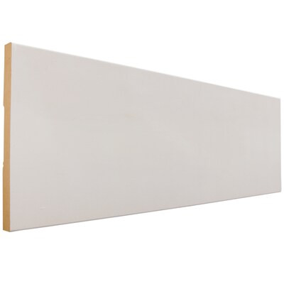 Craftsman 5-1/2-in x 8-ft Primed MDF Baseboard Moulding Lowes.com | Lowe's