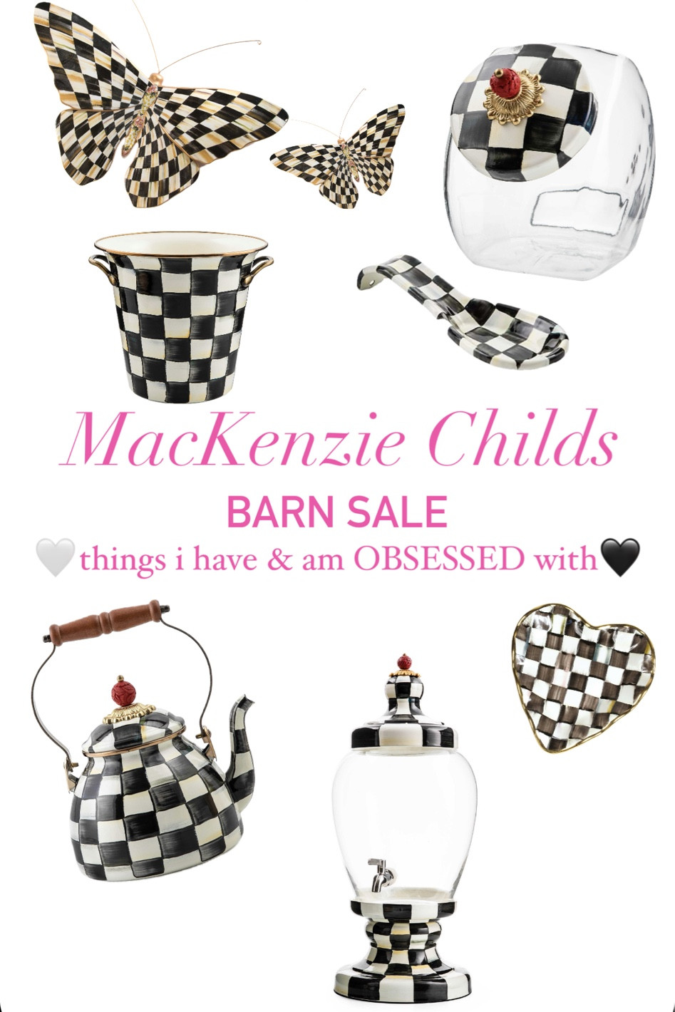 MacKenzie Childs Barn Sale is HERE!🖤🤍 if you know us, you know we love us some MC!! I even just registered for it as a bride🤞🏼 here are a few items i own & LOVE✨

#LTKSaleAlert #LTKSummerSales #LTKHome