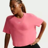 Nike Women's One Relaxed Dri-FIT Cropped Short-Sleeve T-Shirt | DICK'S Sporting Goods