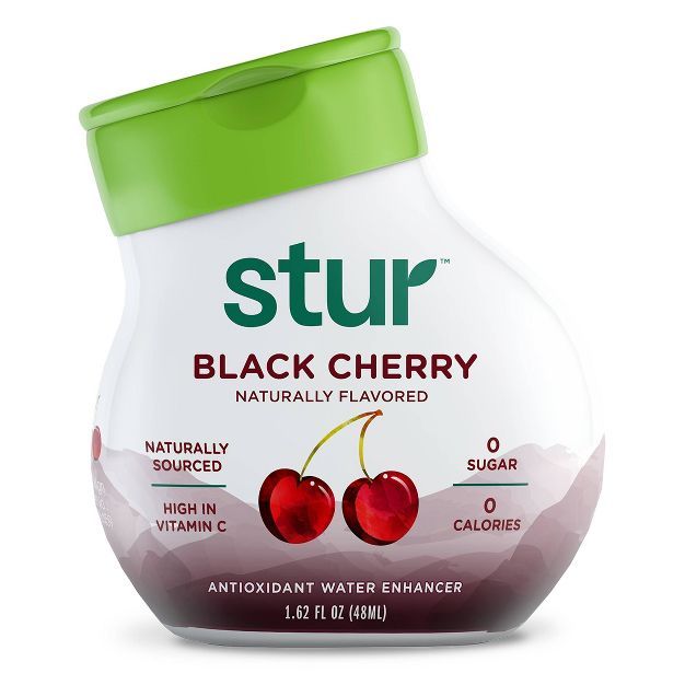 Stur Liquid Enhancer Skinny Black Cherry - 1.42 fl oz Bottle | Target