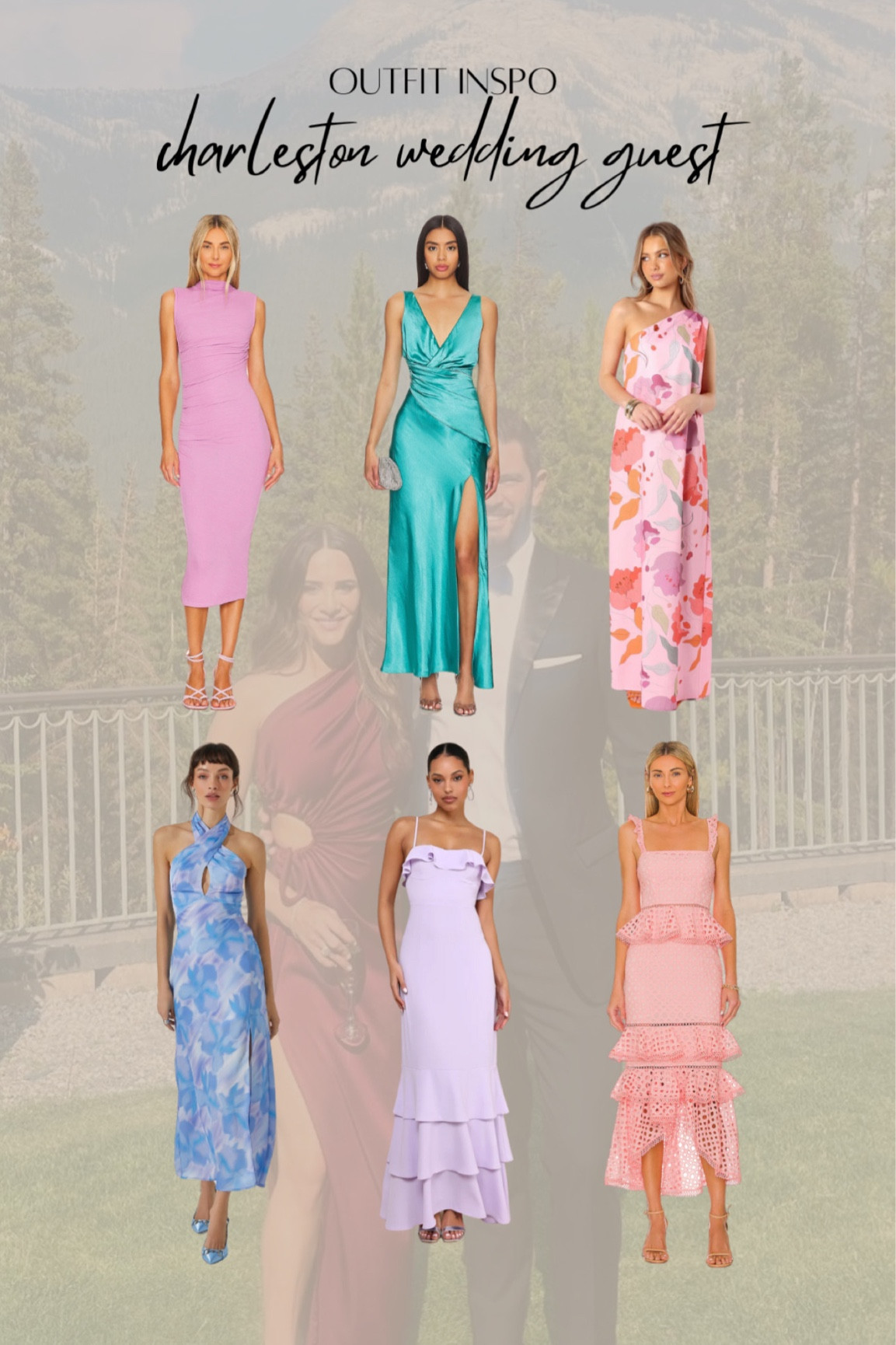 Charleston wedding guest dresses! Loving all the spring colors! 💗

#LTKstyletip #LTKSeasonal