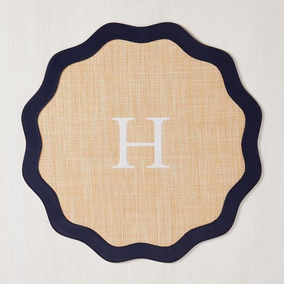 Raffia Wave Placemat | Mark and Graham