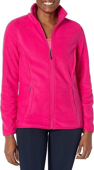 Amazon Essentials Women's Classic-Fit Long-Sleeve Full-Zip Polar Soft Fleece Jacket (Available in... | Amazon (US)