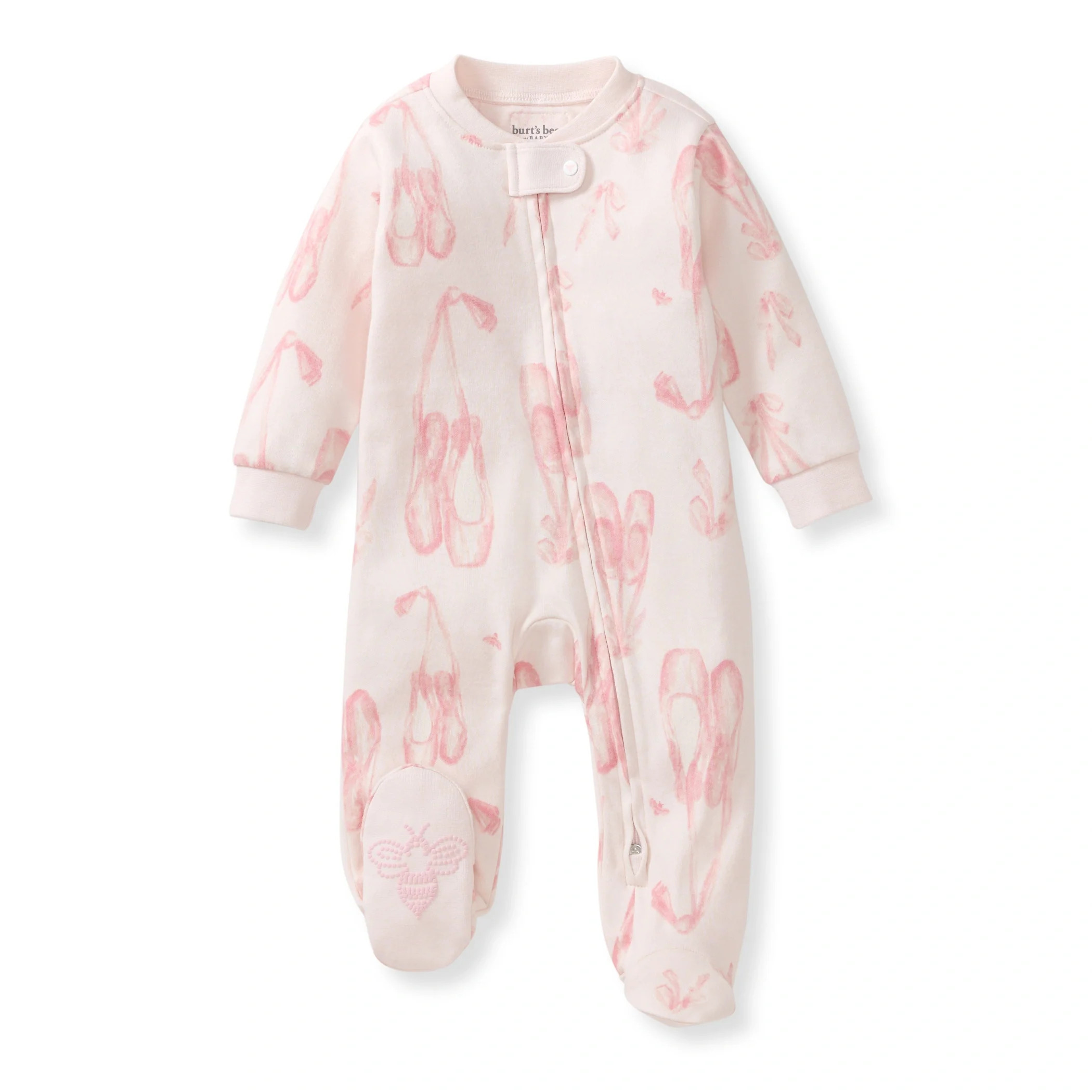 Ballet Slippers Organic Cotton Sleep & Play | Burts Bees Baby