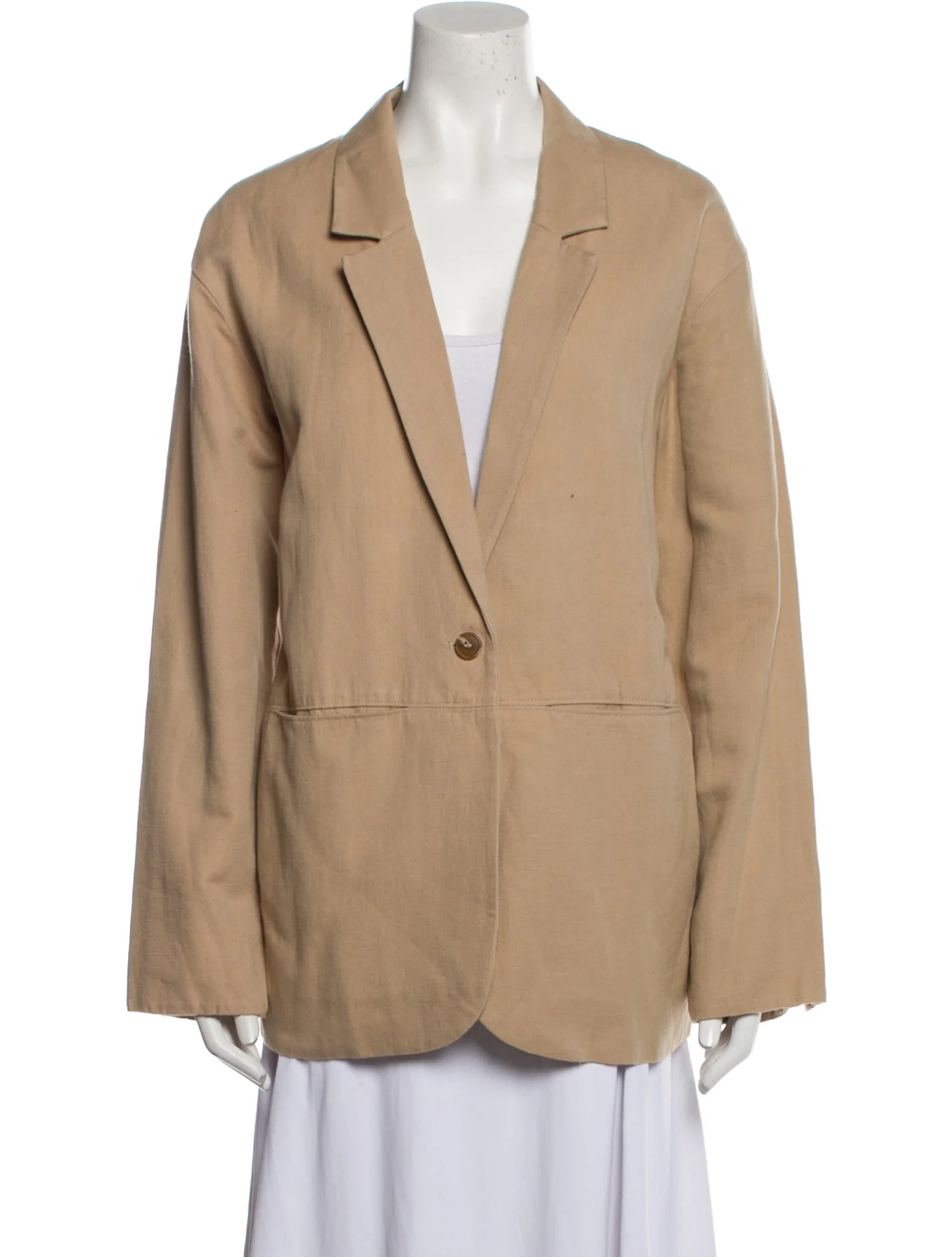 Linen Blazer w/ Tags | The RealReal