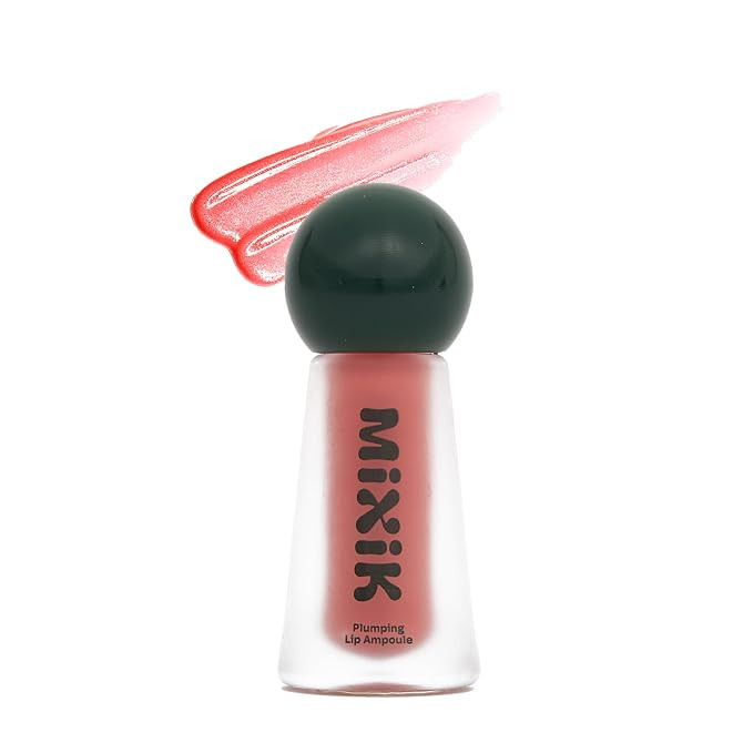 MIXIK Plumping Lip Ampoule, Hydrating Lip Gloss Plumping Ampoule made with Shea Butter & Argan Ke... | Amazon (US)