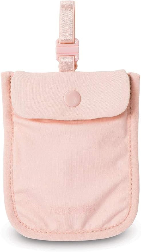 Pacsafe Coversafe S25 Hidden Washable Undercover Travel Bra Pouch for Women, Orchid Pink, One Siz... | Amazon (US)