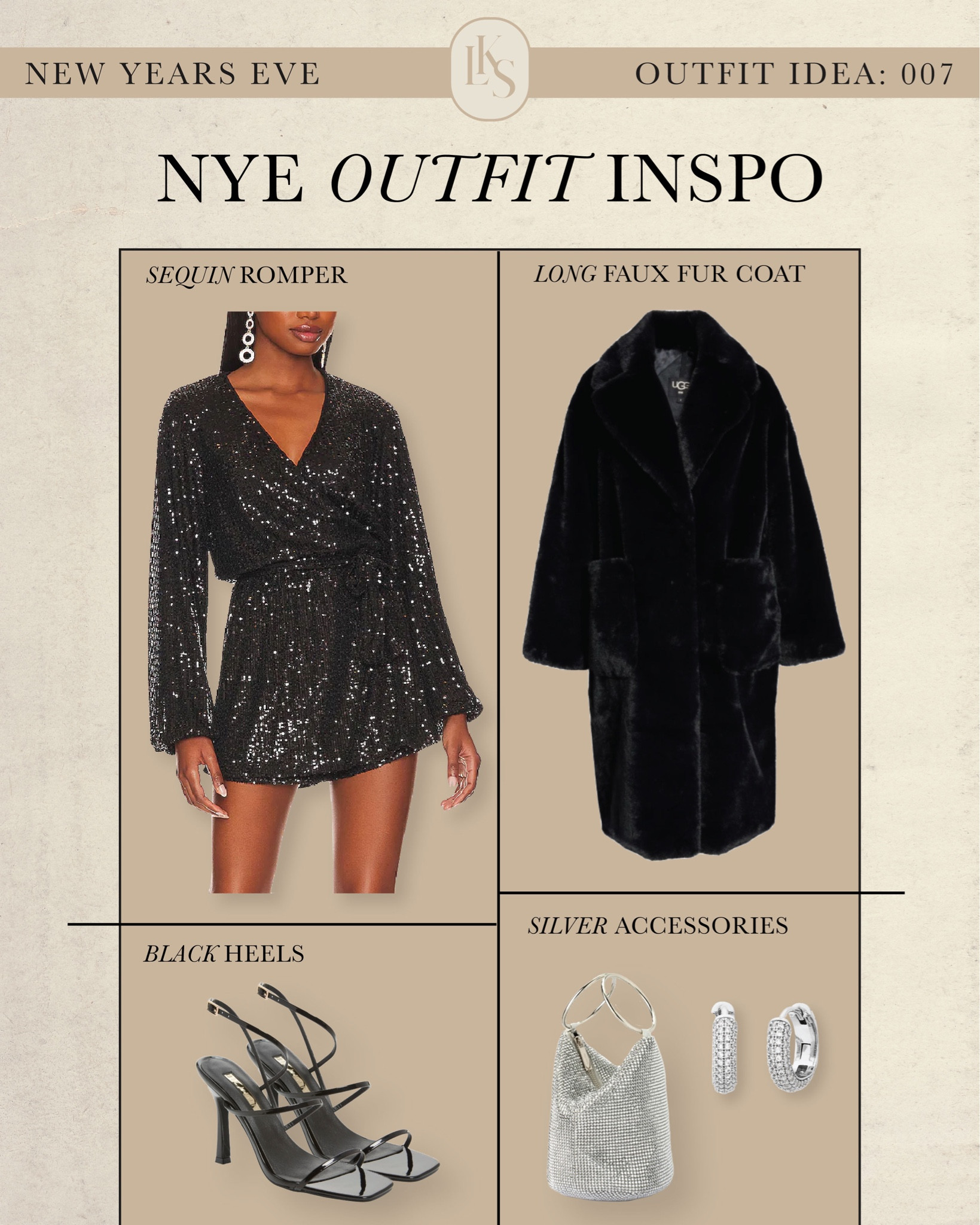 NYE outfit ideas ✨ #nyeoutfits 

#LTKstyletip #LTKHoliday #LTKSeasonal