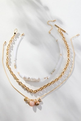 Shades of Sea Layered Necklaces: Charm Edition | Anthropologie (US)