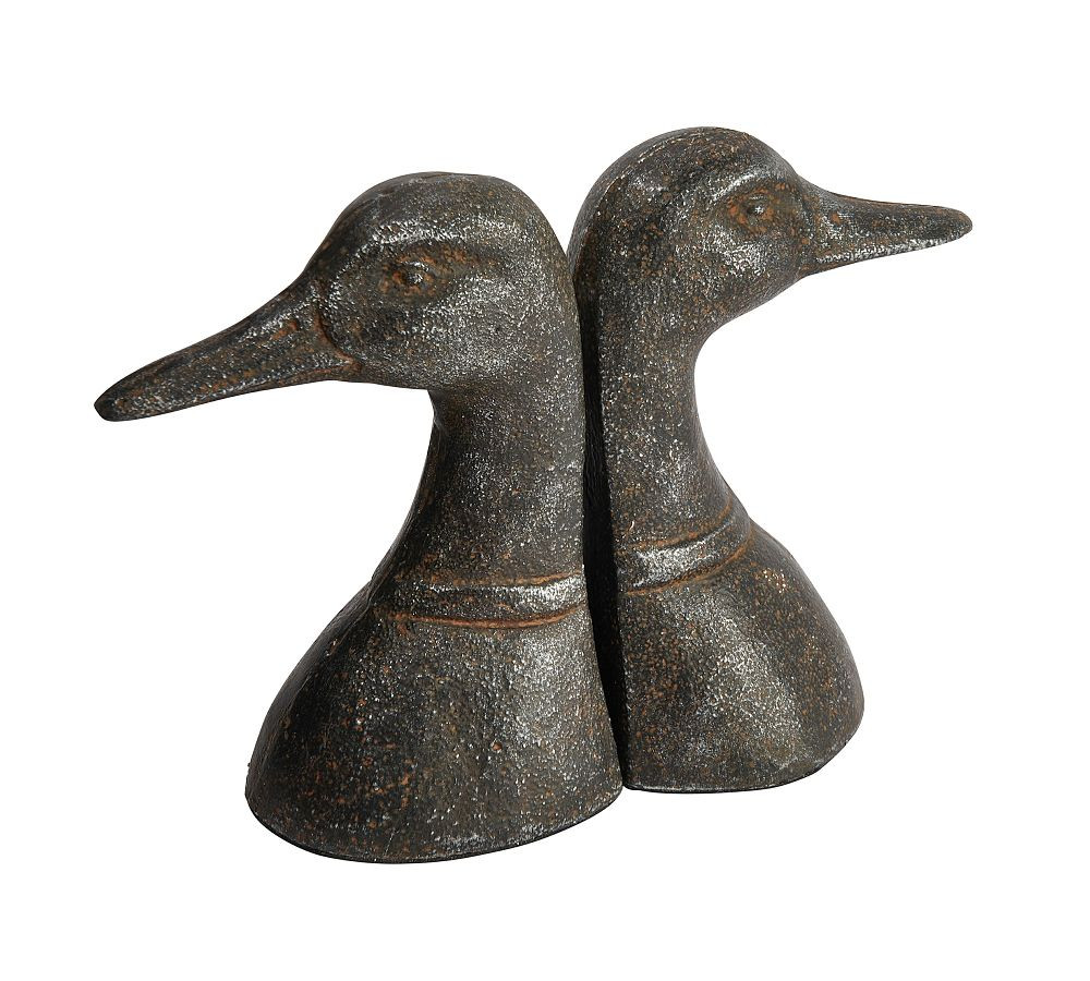 Cast Iron Duck Bookends  - Set of 2 | Pottery Barn (US)