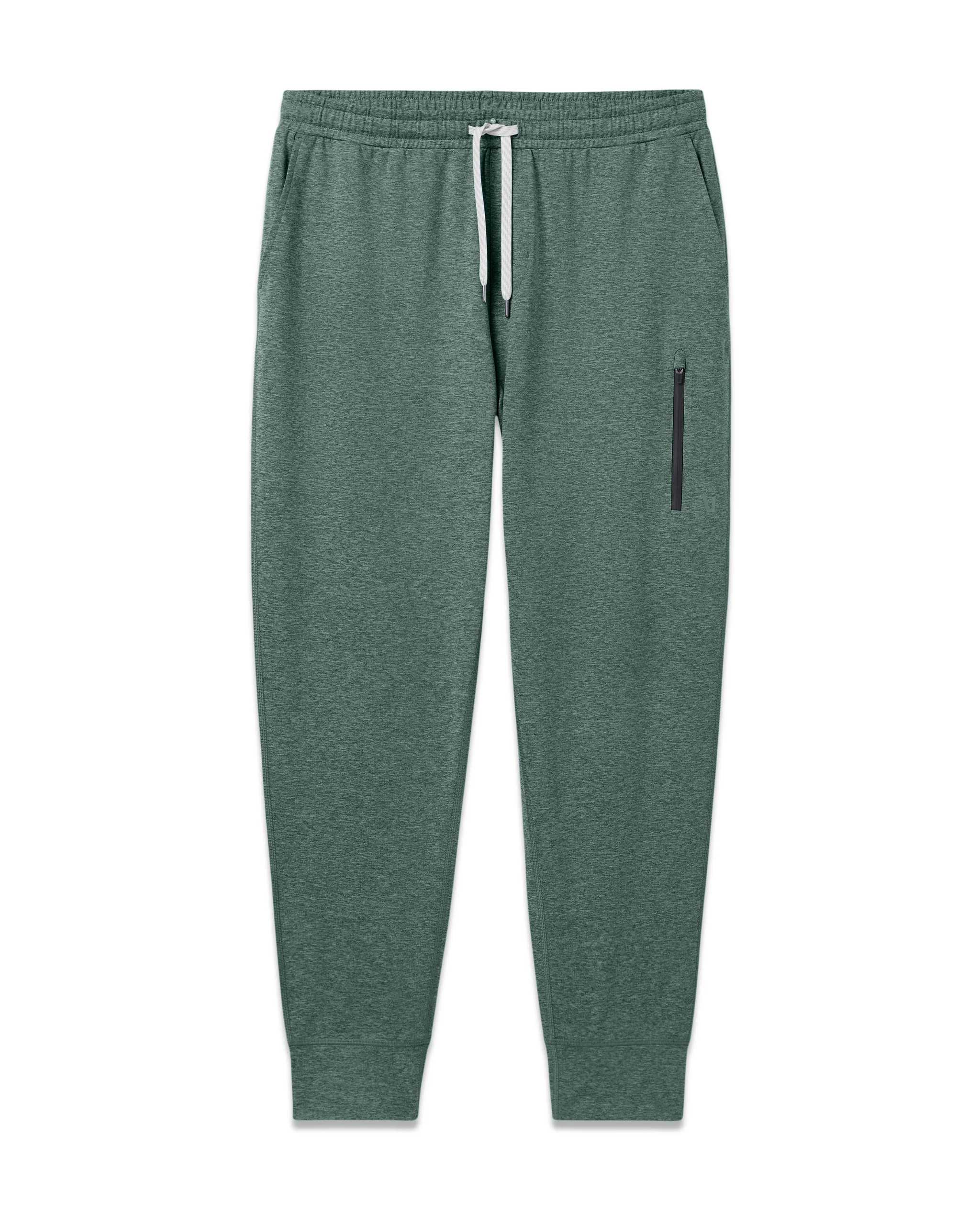 Men's Sunday Performance Jogger 28" | Agate Green Heather | Vuori | Vuori Clothing (US & Canada)