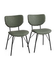 2pk Owen Faux Leather Counter Stools | Marshalls
