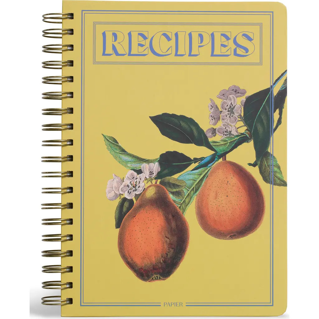 Papier B5 spiral hardcover recipe journal