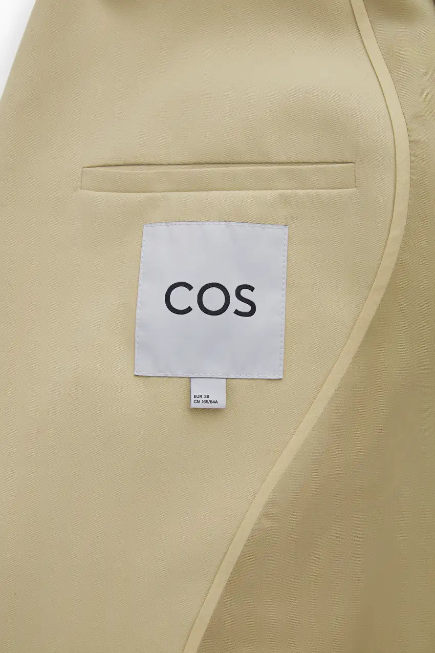 TAILORED SILK BLAZER | COS UK