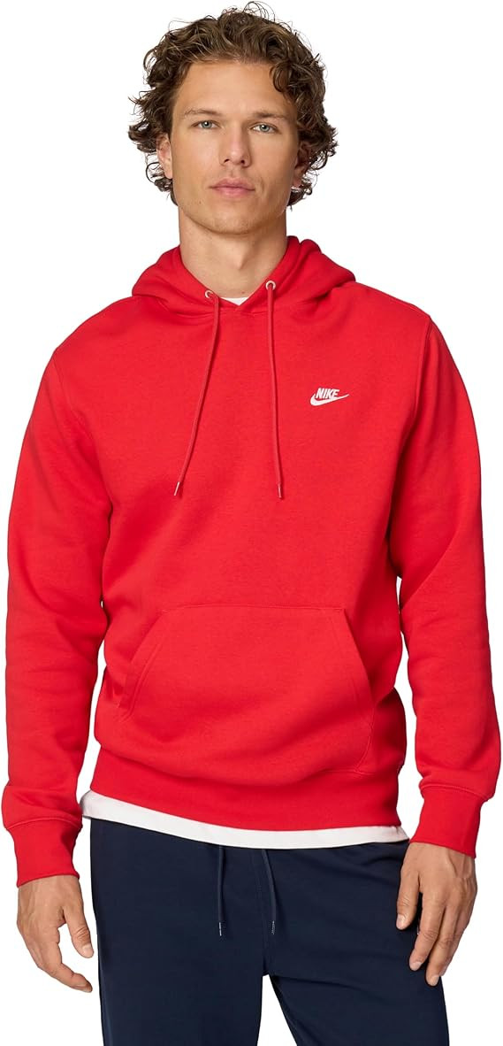 Nike Men's Club Pullover Fleece Hoodie | Amazon (US)