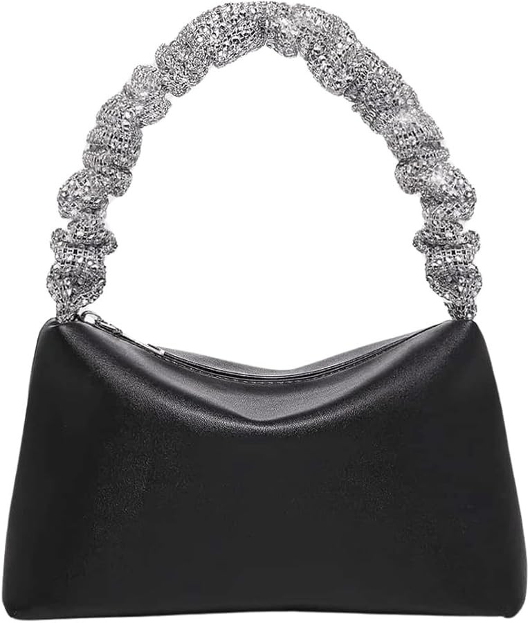 Verdusa Women's Sequin Evening Bags PU Leather Hobo Handbag Clutch Purse | Amazon (US)