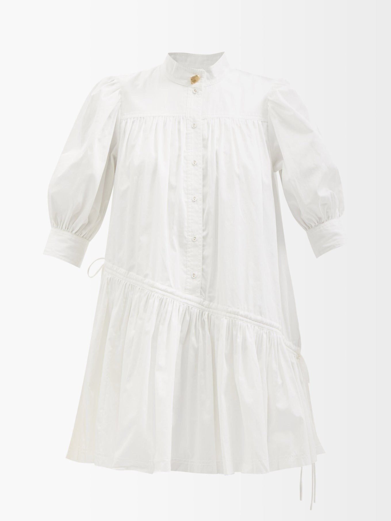 Frequency drawstring cotton smock dress | Matches (US)