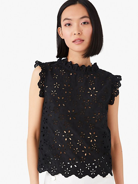daisy eyelet top | Kate Spade (US)