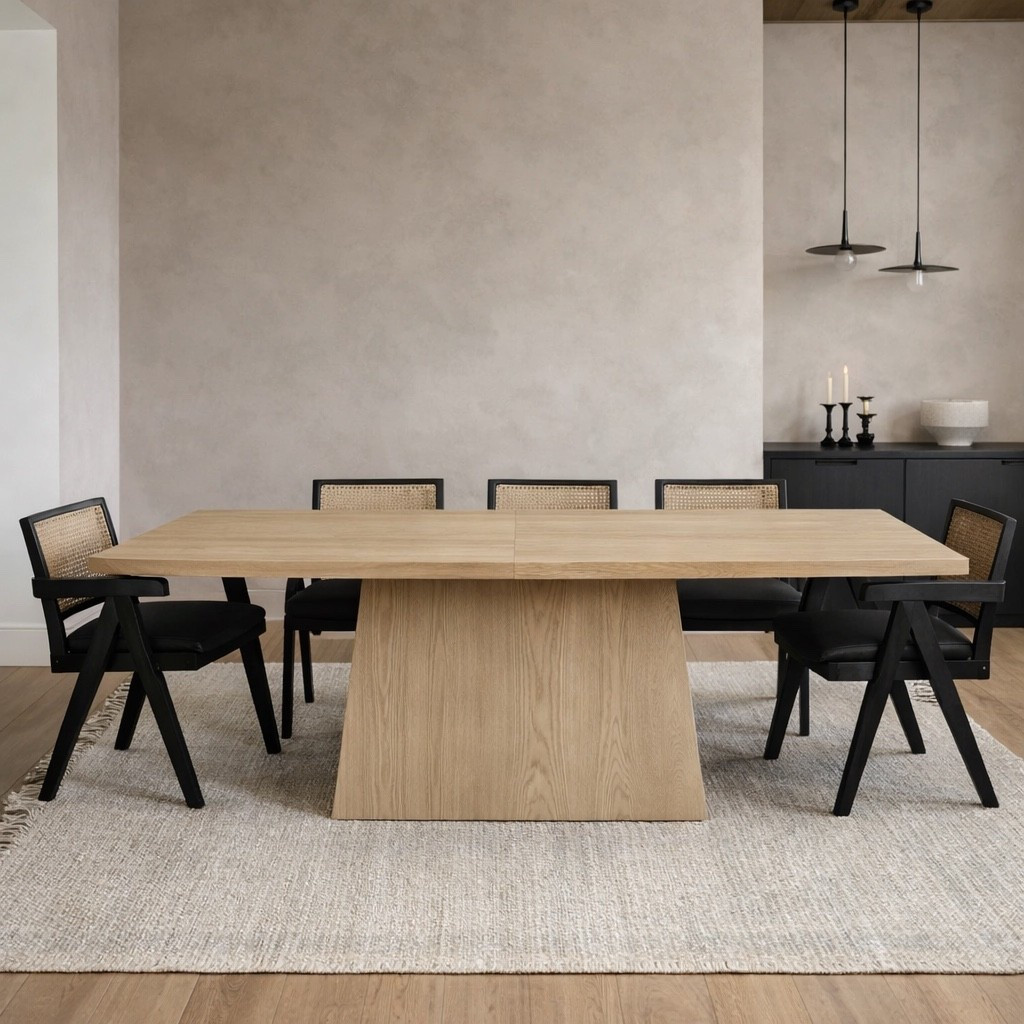 Looooove this new dining table!!! Identical to a $1800 style!!!