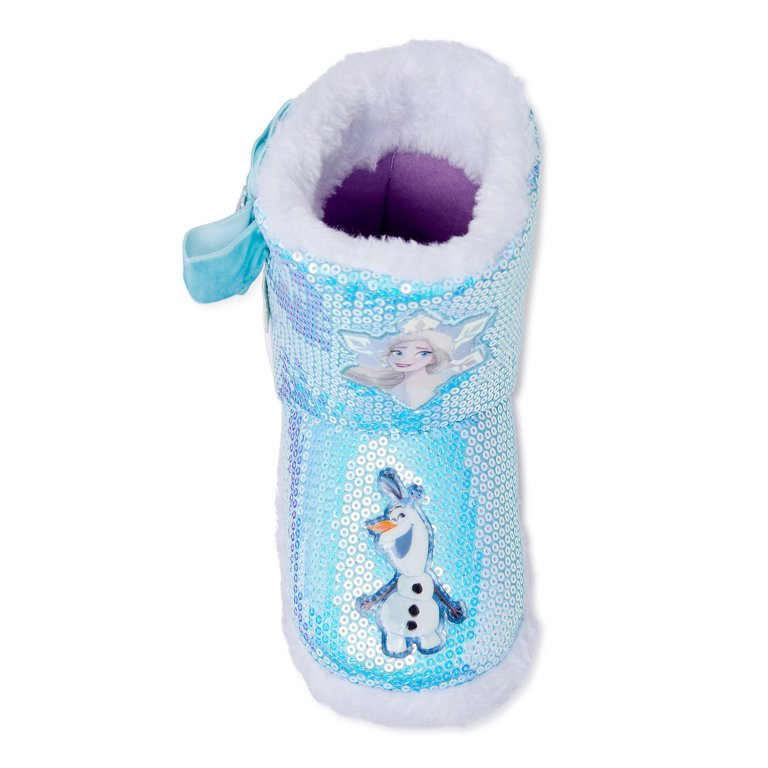 Frozen Toddler Girls Slipper Bootie, Sizes 5/6-11/12 | Walmart (US)