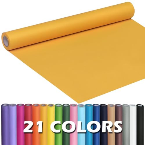PerkHomy Orange Kraft Paper Roll 17.5" x 960" (80') for Gift Wrapping Bouquet Flower Art Painting Craft Writing Packaging Shipping 80GSM 55LB (Orange, 17.5" x 80') | Amazon (US)