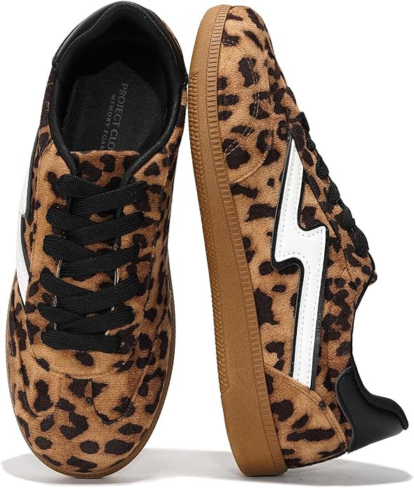 Project Cloud Sneakers for Women - Lace-Up Shoes for Women Trendy Women Sneakers with Memory Foam... | Amazon (US)