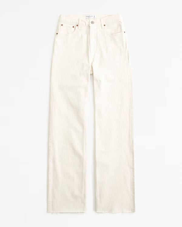 High Rise 90s Relaxed Jean | Abercrombie & Fitch (UK)
