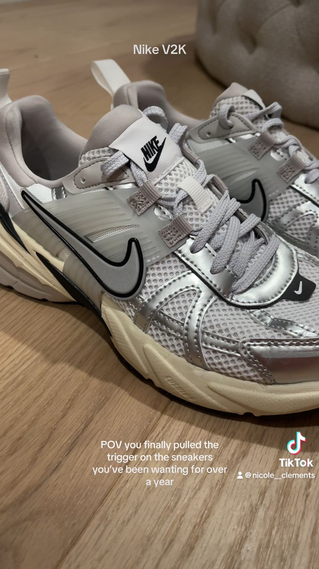 I would go up a half size! 
#nike 