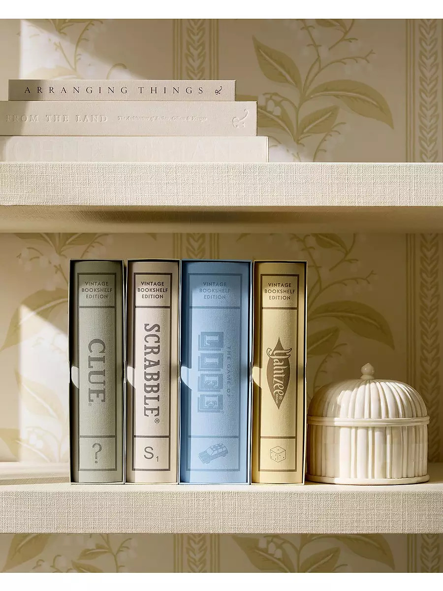 Vintage Bookshelf Games | Serena and Lily
