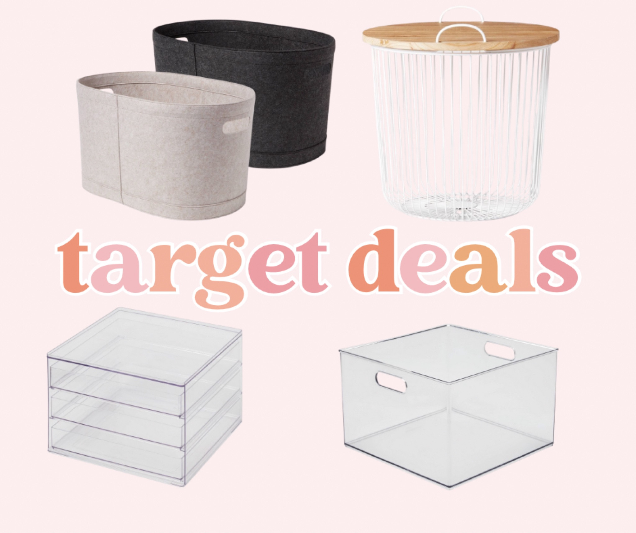 Target Organization Sale! Up to 50% 0ff 🎯✨

#LTKFamily #LTKHome #LTKSaleAlert