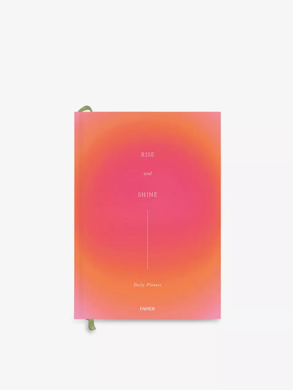 Rise And Shine paper daily planner 15.3cm x 21.5cm | Selfridges