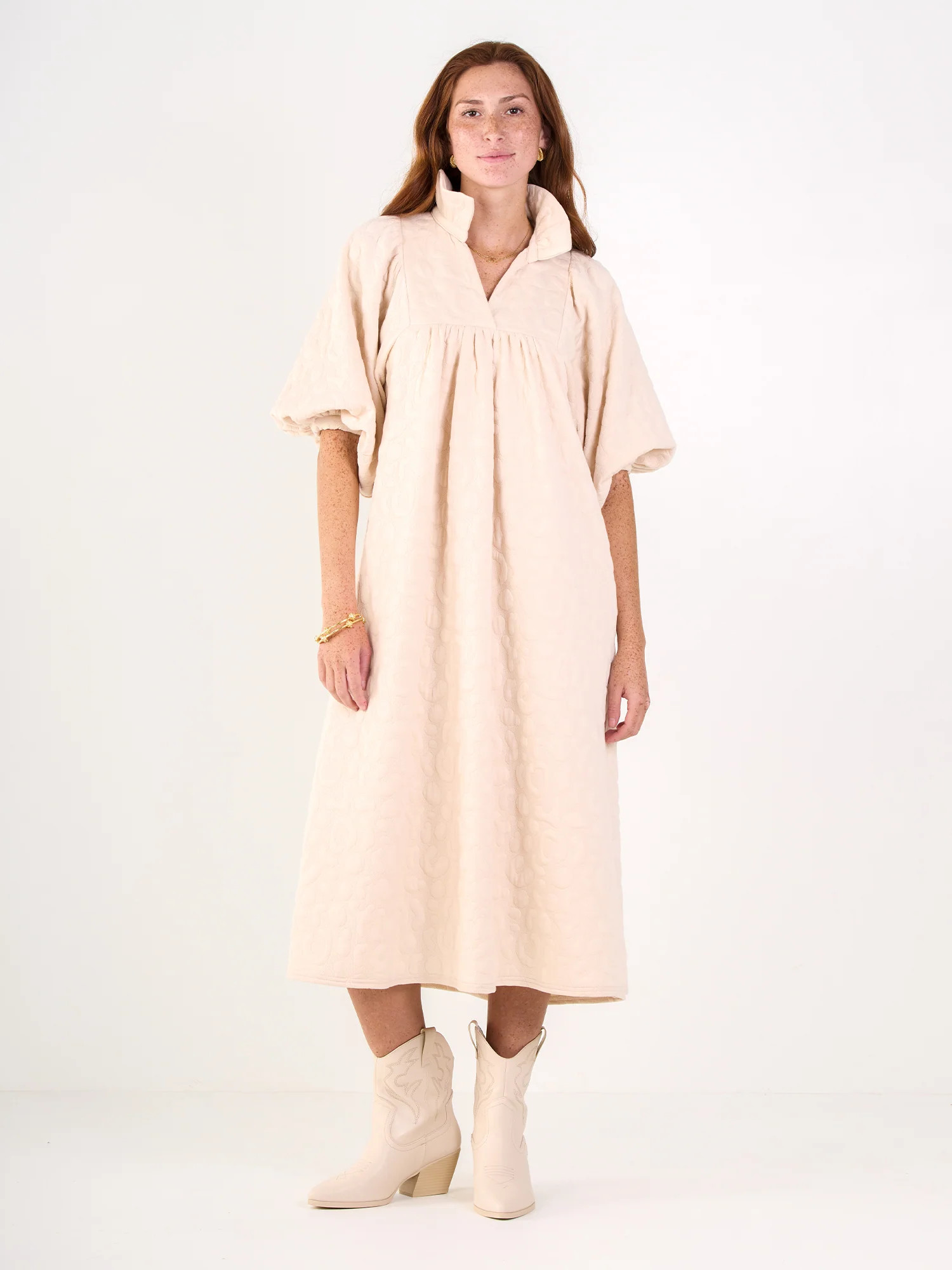 Stella Midi in Sandstone Cheetah | Emily McCarthy