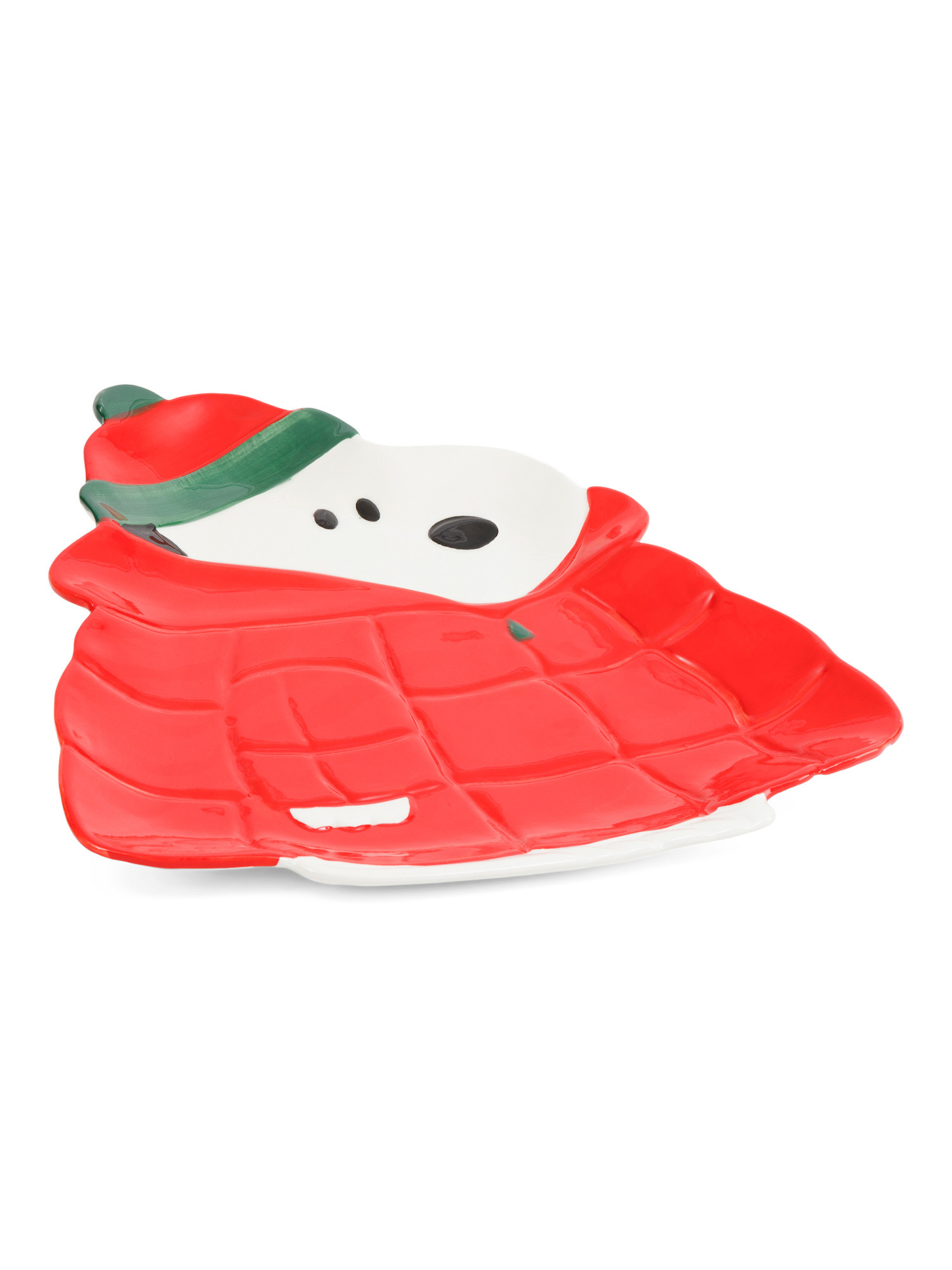 14.25in Snoopy Puffer Coat Plate | TJ Maxx