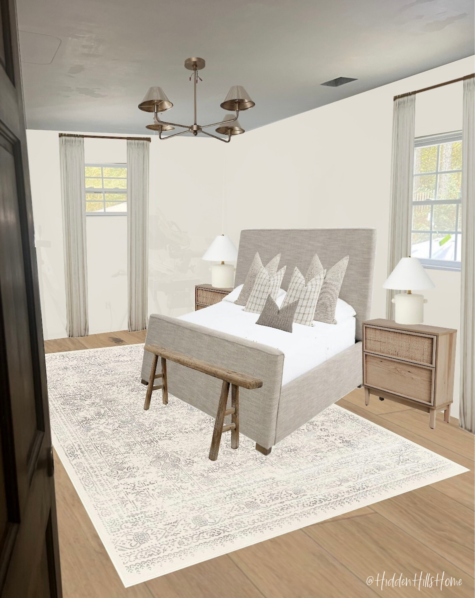 Bedroom transformation Inspo! Here’s my idea for our bedroom Reno! Bedroom decor ideas #bedroom #homedecor

#LTKhome #LTKstyletip #LTKsalealert