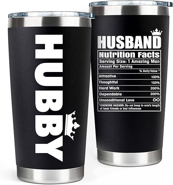Valentines Day Gifts for Husband from Wife - Men Gifts, Husband Gifts from Wife - Him, Men. Husba... | Amazon (US)
