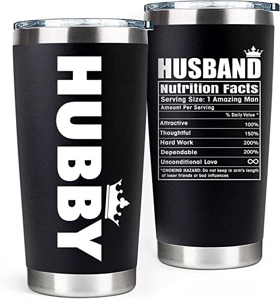 Valentines Day Gifts for Husband from Wife - Men Gifts, Husband Gifts from Wife - Him, Men. Husba... | Amazon (US)