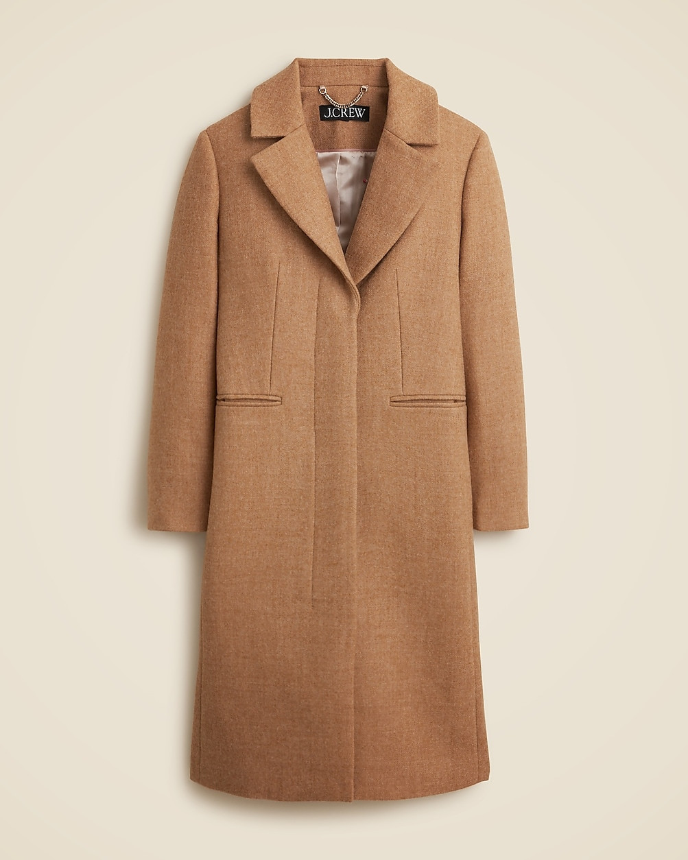 Savoy topcoat in Italian wool-blend melton | J. Crew US