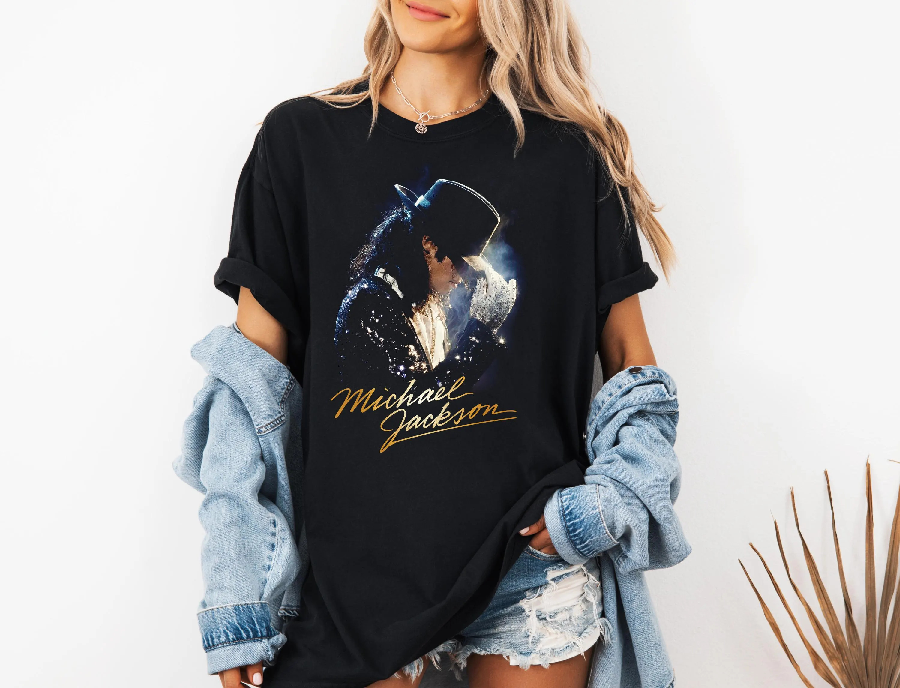 Michael Jackson Shirt, King of Pop Black Graphic Tee, MJ Music Fan T-Shirt, Retro Concert Shirt, Unisex Music Lover Gift Tee | Etsy (Global)