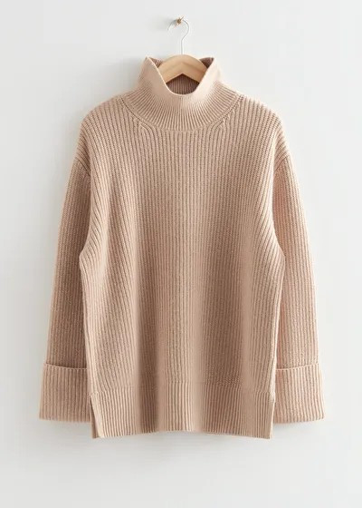 Oversized Turtleneck Knit Jumper | & Other Stories (EU + UK)