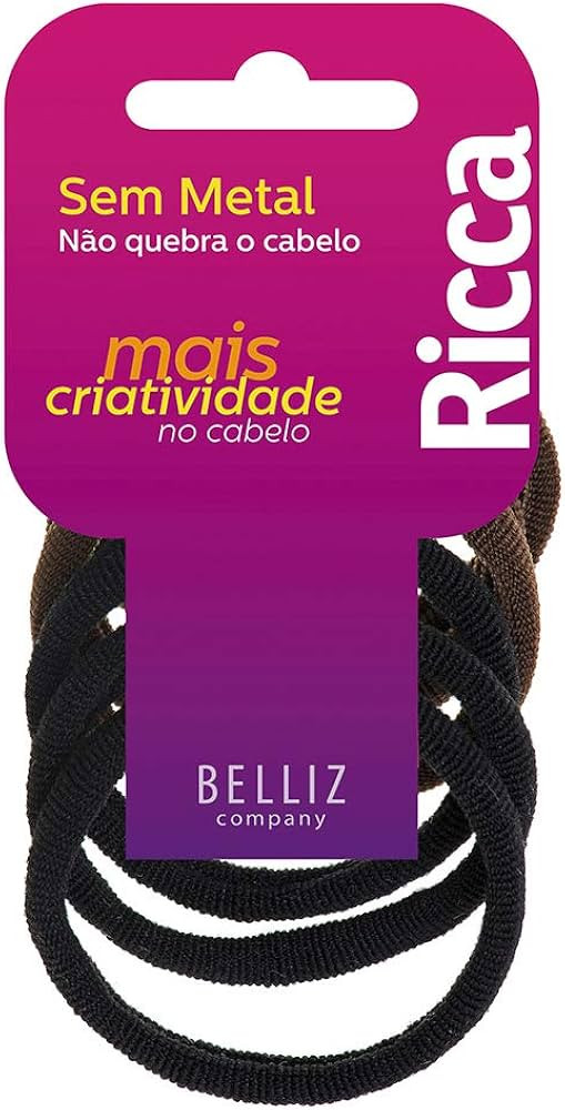 Ricca Elástico Sem Metal 15mm | Amazon (BR)