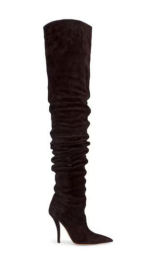 Jessica Over The Knee Boot 105 in Ebano | Revolve Clothing (Global)