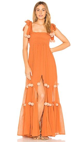 Sundress Pippa Dress in Cinnamon & Flamingo | Revolve Clothing (Global)