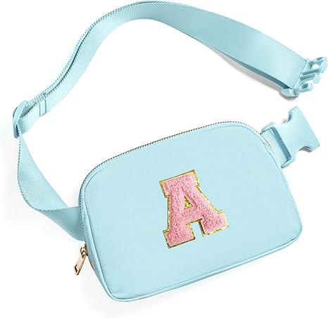 Gitus Gifts for 7 8 9 10 11 Year Old Girls Belt Bag Fanny Pack Crossbody Bags with Initial Letter... | Amazon (US)